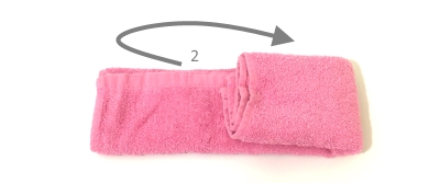 towel gift basket fold 6